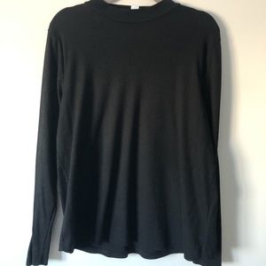 3/30$ Mock Neck Long Sleeve Shirt